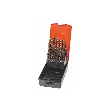 Holex CleverDrill jobber drill set HSS No. 114031 in a case, uncoated, Type: 1-13 115051 1-13